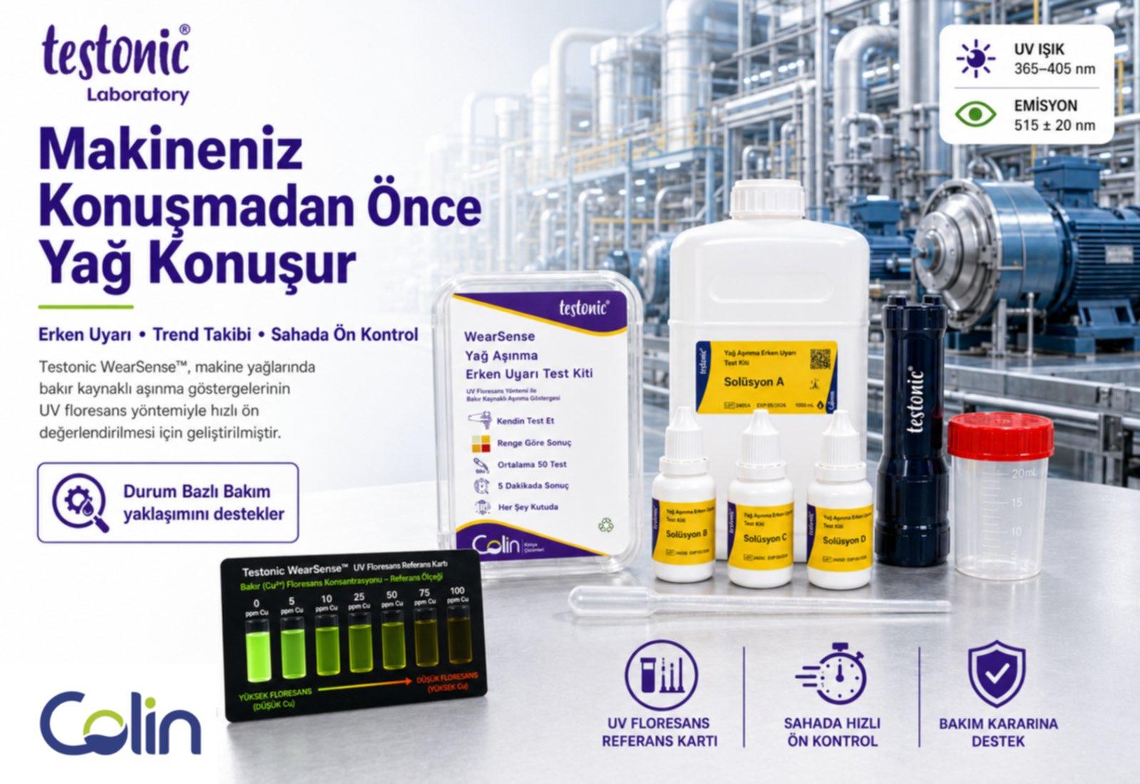 Makineniz Konuşmadan Önce Yağ Konuşur: Testonic WearSense™ ile Yağ Aşı...